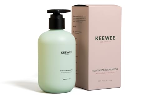 Skin Research Institute KEEWEE Hair Growth Shampoo with Biotin, Niacinamide, Green Tea & Ginkgo – Thickening for Thinning Hair & Hair Loss | Sulfate-Free, Color-Safe, Scalp-Calming