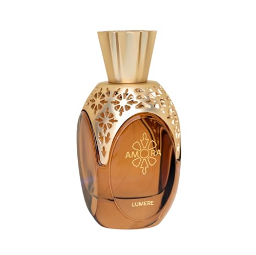 Amora Lumere Extrait De Parfum 100Ml 3.4Oz Unisex Fragrance - Luxury and Original Extrait de Parfum with Top notes of Citrus, Ginger, Saffron