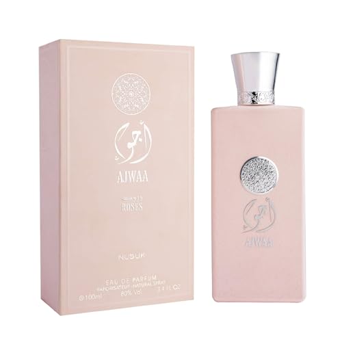 AJWAA ROSES Women's Cologne 3.4 Fl. Oz. Eau de Parfum Spray