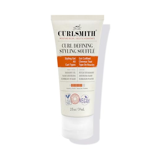 Curlsmith - Best Sellers Travel Size Kit for all curl types. Includes Strength, Moisture, and Scalp Recipes | Pre-Shampoo Treatment, Shampoo & Conditioner, Leave-In Conditioner, and Styling Soufflé.