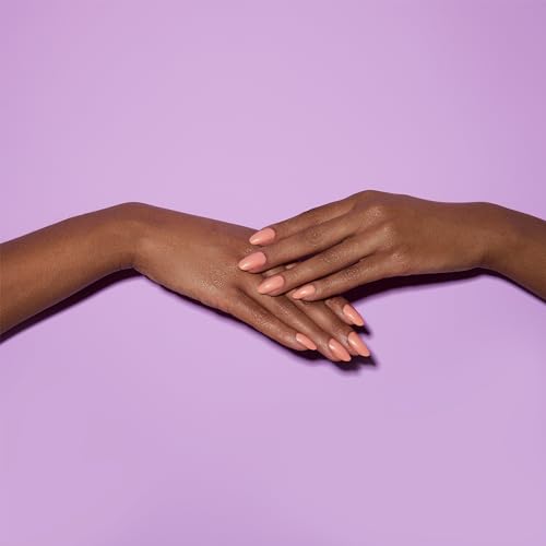 Dazzle Dry Nail Lacquer (Step 3) - Sunset Glow - A semi-sheer peach with a subtle orange/gold shimmer. Semi-sheer shimmer. (0.5 fl oz)