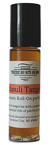 Patchouli Tangerine aromatic perfume oil, Synergy Blend, blended with 100% pure Essential Oils.