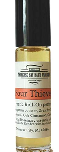 Four thieves aromatic perfume oil, Synergy Blend, blended with 100% pure Essential Oils.