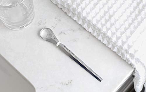 Model P Medical Grade, Dishwasher Safe, Stainless Steel Tongue Cleaner, Reduce Bad Breath and Improve Taste, Preferred by Leading Dental Schools for Oral Hygiene, (1 Count)