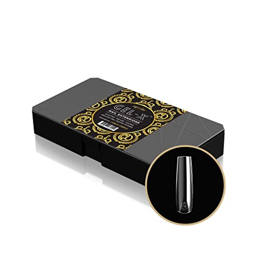 APRÉS x Chaun Legend Gel-X Box Of Nail Tips, Exclusive Sculpted Extra Extra Long, 10 Sizes 0-9, Soft Gel Tip Box (150pcs)