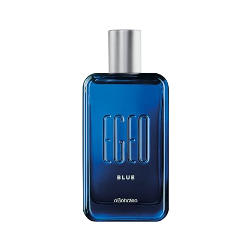 O Boticário Egeo Blue Eau de Toilette, Long-Lasting, Fresh Citrus & Woody Men's Cologne Fragrance, 3 Ounce