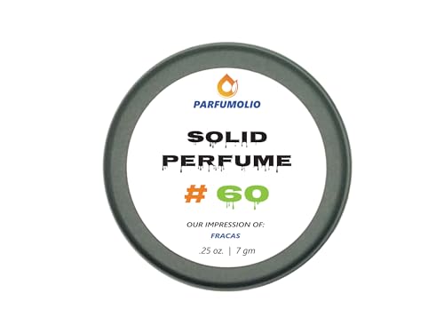 Solid Perfume #60 Inspired by Fracas Women's Portable Non-Spill Fragrance Concentrated Long Lasting 7gm / 0.25 oz
