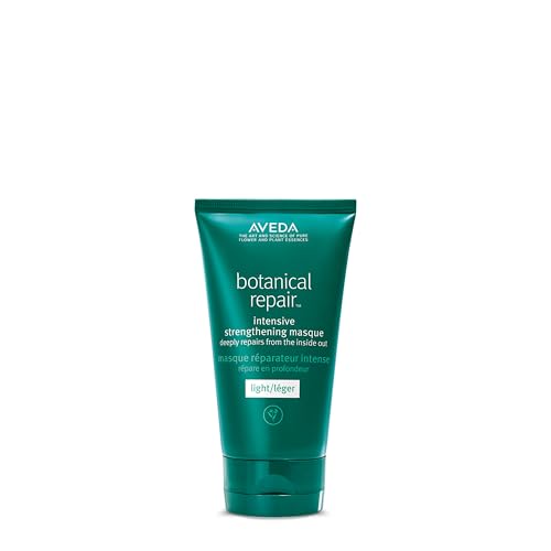 Aveda Botanical Repair Intensive Strengthening Masque Light | Bond-Building Hair Mask for Stronger Hair | Deep Conditioner | Detangles, Softens Fine to Medium Hair | 98% Naturally Derived*