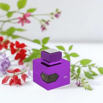 Al Haramain LAventure Iris for Unisex - Arabian Perfume for Women and Men - Oriental Floral Long Lasting Fragrance - Arabic Perfume - Extrait De Parfum Spray - 3.38 oz