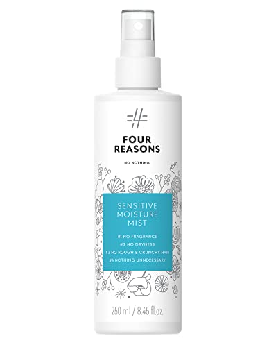 No nothing Very Sensitive Moisture Mist - Moisturizing and Conditioning Leave-in Mist | Unscented, Vegan, Hypoallergenic, Sensitive Detangling spray - 8.5 fl oz (New Packaging)