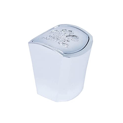 Silver Mountain Water Perfume Bottle Cap. Silver Round Plastic Cap. Generation 3. Fits 30ml, 50ml, 100ml, 120ml bottles.