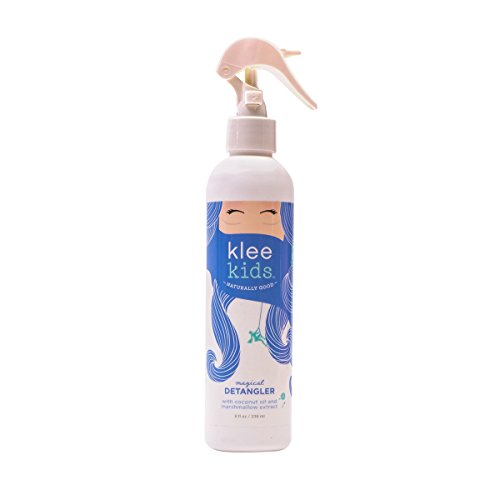 Klee Kids Natural Magical Detangler with Coconut Oil, Marshmallow Extract and Other Organic and Natural Botanicals. 8 oz. Toxin Free. NO Sulfate, NO Parabens, NO Artificial Fragrances