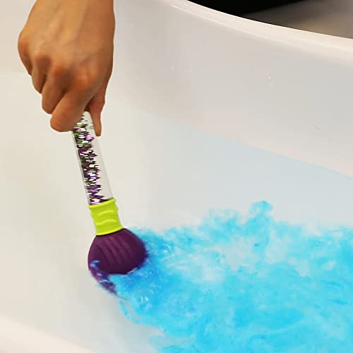 Baff Bombz Magic Brush, 4 x Bath Bombs, Magically Paint Your Bath Water, Creative Bath Toy for Children, Birthday Gifts for Boys & Girls, Pocket Money Toy, Moisturising Bath Fizzers