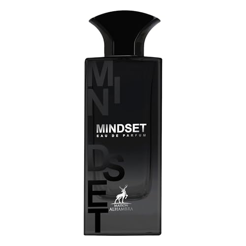 Maison Alhambra Mindset – Citrus, Gourmand, Floral, Amber – Eau de Parfum Spray Long-Lasting Fragrance for Unisex, 3.4 Ounce / 100 ml