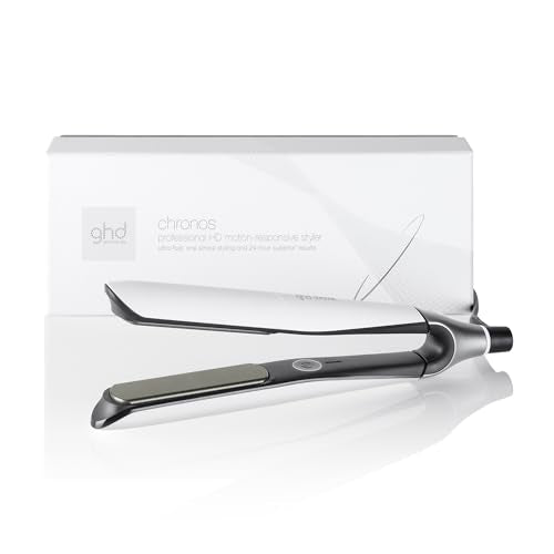 ghd Chronos & Chronos Max Stylers ― 1" and 2" Professional Flat Iron Hair Straighteners Last 24hrs | 85% More Shine, 2X Less Frizz, No Heat Damage