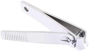 Nail Clippers | 2 Pcs Professional Sharp Tools Set | Stainless Steel Metal Made in Germany | Kit for Manicure & Pedicure ToeNail FingerNail Care For Women Mens and Baby