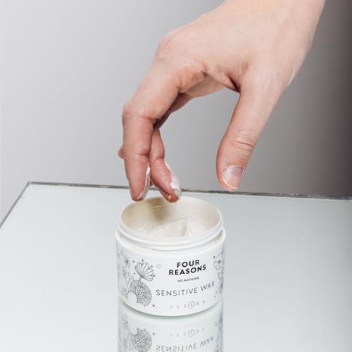 No nothing Hair Styling Wax For Sensitive Skin - Extra Strong Hold With Flexible Finish, Paraben, Fragrance Free, Vegan, Hypoallergenic, Texturing For Damp & Dry Hair, Men & Women