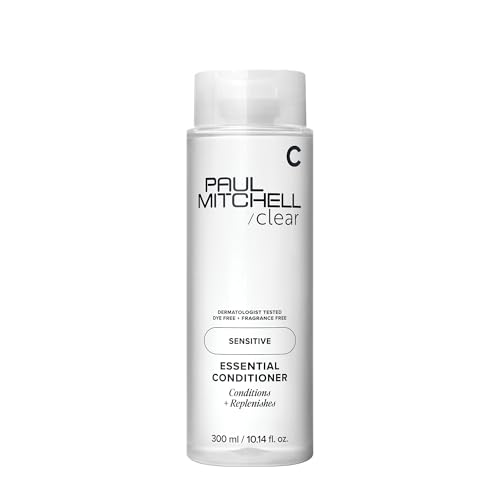 Paul Mitchell Clear Essential Conditioner, Fragrance Free, For Sensitive Scalp + Skin, 10.14 fl. oz.