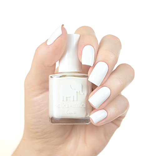 ella+mila Professional Nail Polish - Quick Dry Nail Polish - Long-Lasting & Chip Resistant Formula (Love Collection - Pure Love - 0.45 fl oz)