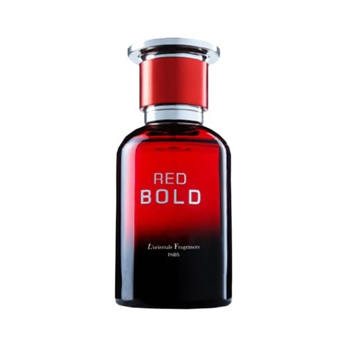 L'ORIENTALE FRAGRANCES Red Bold Eau De Parfum Spray for Men, 3.4 Ounce