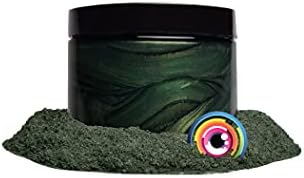 Eye Candy Pigments Premium Green Mica Powder - Bonsai Green (50gr) - for Epoxy, Resin, Soap, Paint, Woodworking, Acrylic Pouring, Bath Bombs, Fishing Lures - DIY Arts and Crafts Additive