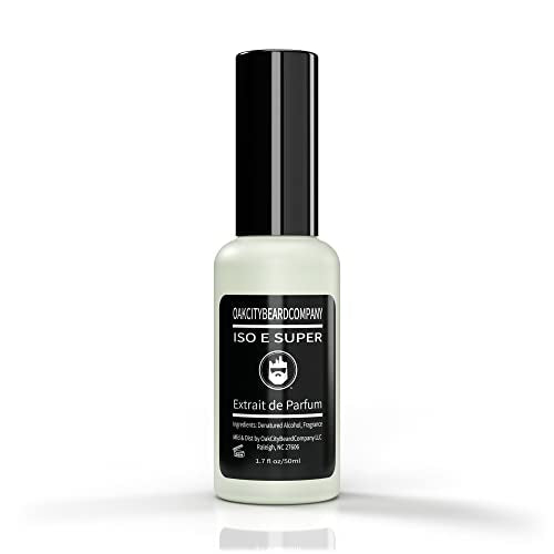Oak City Beard Company Iso E Super - Molecule 01 (Type) - (1.7oz-50ml) - Extrait de Parfum - Woody - Cedarwood - Velvety - Amber - Subtle