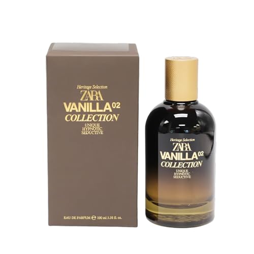 Zara Vanilla Collection 02 Cologne for Men EDP Eau de Parfum 100ml (3.38 fl. oz.)