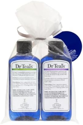 Dr Teal's Lavender & Eucalyptus 2-Piece Foaming Bath Gift Set
