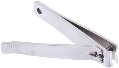 Nail Clippers | 2 Pcs Professional Sharp Tools Set | Stainless Steel Metal Made in Germany | Kit for Manicure & Pedicure ToeNail FingerNail Care For Women Mens and Baby