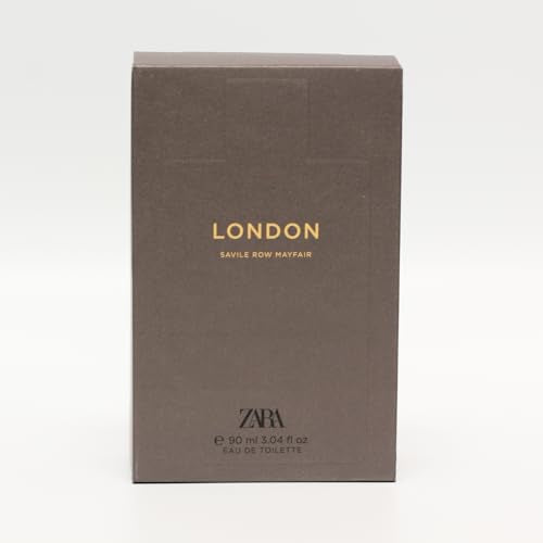 Zara London Savile Row Mayfair Cologne for Men EDT Eau De Toilette 90 ML (3.04 FL OZ)