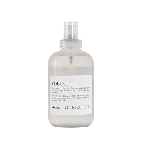 Davines VOLU Hair Mist, Leave-On Primer To Add Volume To Limp Hair, Add Weightless Softness and Shine, 8.45 Fl Oz