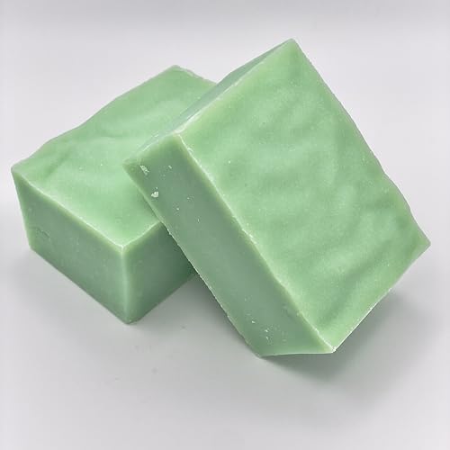 Pure Bison Tallow Buff Shampoo Bar, Mountain Rain, (2 pack) - Scents of Sea Salt, Moss, & Freesia - Cleans, Moisturizes, Naturally Derived, No Dyes, No Chemicals, No Preservatives