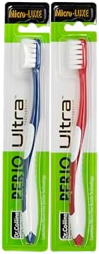 Dr. Collins Perio Ultra Toothbrush (2 Count (Colors Vary))