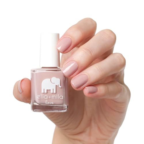 ella+mila Professional Nail Polish - Quick Dry Nail Polish - Long-Lasting & Chip Resistant Formula (Love Collection - Forever Mine - 0.45 fl oz)