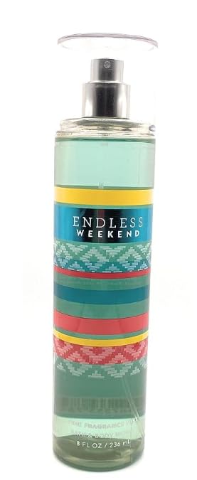 Bath & Body Works Bath And Body Works Fine Fragrance Mist (Endless Weekend, 8 Oz)