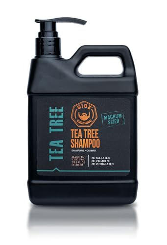 GIBS Grooming Tea Tree Shampoo - Sulfate and Paraben Free