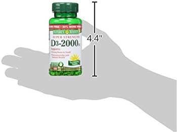 Nature's Bounty, D 2000 Iu Softgels, 150 Count