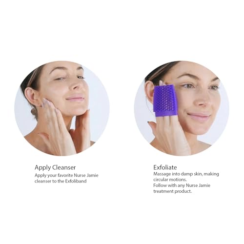 Nurse Jamie Exfoliband Silicone Loofah Exfoliation Tool