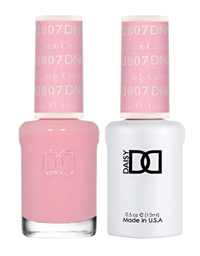 DND Gel Polish Set, Pink Collection, UV/LED GelPolish and Air Dry Nail Lacquer, Matching Chip-Free Polish Duo, 0.5 Fl Oz Each