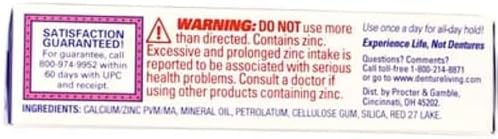 Fixodent Denture Adhesive Cream Original 0.75 oz (Pack of 12)