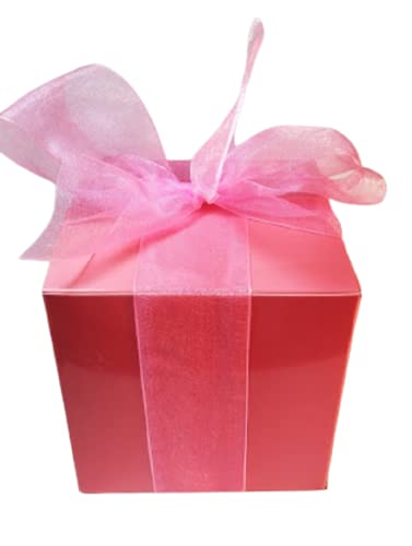 Lilac Silk Powder Boxed Gift Set - 8 oz Jar Silk Powder and Silky Violet Powder Puff - Large Size