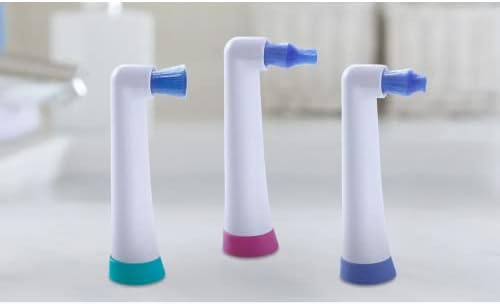 Long-Tip Replacement Brush Head; Elongated Brush Head; Compatible with Rotadent ProCare and Contour
