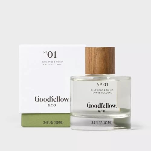 Goodfellow & Co Men's Cologne - 3.4 fl oz (No.1 Blue Sage & Tonka)