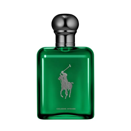 RALPH LAUREN FRAGRANCES Polo Cologne Intense - Eau de Parfum - Men's Cologne - Citrus & Woody - With Grapefruit, Sage, and Patchouli - 4.2 Fl Oz
