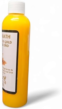 Showers of Gold Bath 8oz – Lluvia de Oro Spiritual Prosperity Ritual Wash by Victoria – Attract Abundance, Wealth, and Financial Blessings