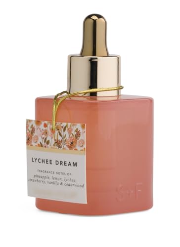SAND AND FOG 1.7 fl oz LYCHEE DREAM Eau De Parfum Oil Dropper 50 ml With Notes Pineapple, Lemon, Lychees, Strawberry, Vanilla and Cedarwood Unboxed