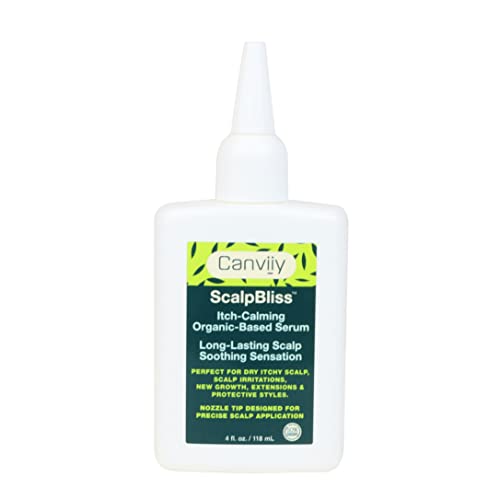 ScalpBliss Itch-Calming Serum, Long-Lasting Soothing Scalp Moisturizer for Dry itchy Scalp, Enriched with Aloe Vera, Witch Hazel, Manuka Honey and Peppermint Oil (Organic Based)