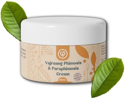 Phimosis & Paraphimosis Cream – Steroid-Free Skin Recovery | Relieves Skin Tightness, Reduces Discomfort | for Daily Use | 60-Day Tube (1)
