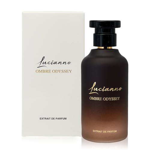 Lucianno Ombre Odyssey 100mL Extrait De Parfum, Long Lasting Perfume for Men & Women, Aromatic Aquatic Fragrance with Oud, Saffron, & Amber Notes, Luxury Gift for Men & Women