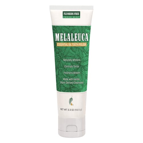Melaleuca Whitening Tooth Polish Paste without Fluoride 3.8oz — Fresh Mint